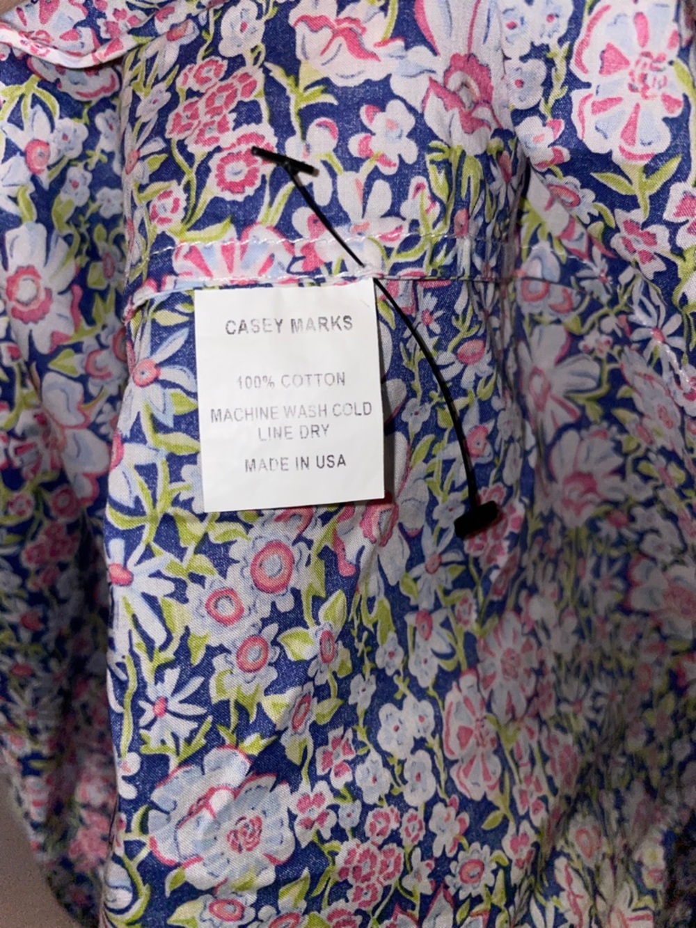 New! Casey Marks Madeline Floral Baby Doll Midi Dress 🌸 Small - Picture 11 of 12